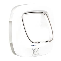 PetSafe Big Cat Door - Multi-Pet Doorway, Locking Cat Door Made For Interior & Exterior Use, Suitable for Pets Up to 25 lb, Push-&-Turn 4-Way Lock for Extra Security – Soft Close Flap for Added Safety
