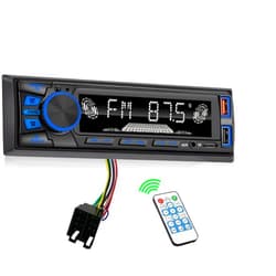 Generic Bluetooth Single DIN John JD Deere Tractor Stereo with Handsfree and App Control FM/ MP3/SD/AUX/Dual USB/EQ/Quick Charge