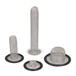 Rubberfab Sock Screen Gasket, 1-1/2 in, EPDM/SS