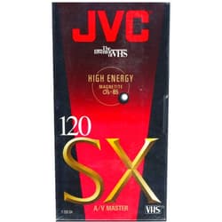 JVC Standard Grade 120 Minute Video Tape