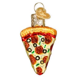 Old World Christmas Gumdrops Mini Pizza Slice Glass Blown Ornament for Christmas Tree