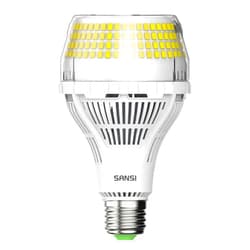 SANSI 400W Equivalent 6000 Lumens Brightest LED Light Bulb, 5000K Daylight E26 A21 Super Bright LED Bulb Non-Dimmable, 22-Year Lifetime, 40W Energy Saving for Home Workshop