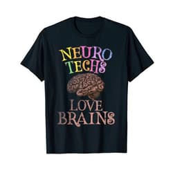 Fab Boo Lous Techie Squad Retro NEUROTECHS LOVE BRAINS This is My Scary Techie Costume T-Shirt