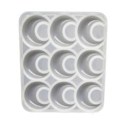 KUFptva Silicone Mold Moon and Crescent Pendant Jewelry Mold Silicone Molds for Resin Casting for Home Decor