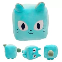 Generic Big Games Cat Plush Toy,Huge Cat Plush Toys with Code Pet Simulator X Cartoon Stuffed Animal Soft Plush Doll Pillow Kids and Game Fans Gifts (C)