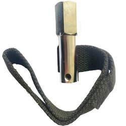JRangelp 1/2 Series Nylon Belt Oil Filter Wrench, Carbon Steel, 40CR, 4.72-inch