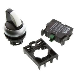 EATON MOELLER M22-WKV/K10 - Rotary Switch, 2 Position, 1 Pole, 4 A, 230 V, RMQ-Titan M22 Series