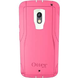 OTTERBOX Defender Series Case for Motorola Droid MAXX 2 - Retail Packaging - Melon POP (SAGE Green/Hibiscus Pink)
