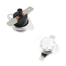 Fielect KSD301 Thermostat Temperature Control Switch,Adjust Snap Disc Temperature Switch 115°C Normally Closed 2 Pcs