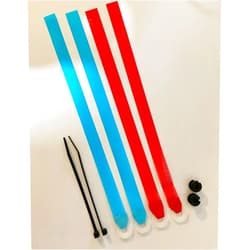 Nautos Shroud Tell Tails - Shroud Mounting - Ultra Light - New - S043 UL - 4 Tell Tails