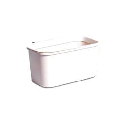 Zongshengshop Indoor Trash can Kitchen Wall-Mounted Trash Can Hanging Cabinet Door Household Classification Kitchen Trash Basket Storage Box Paper Basket Trash Can