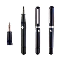 Nahvalur Nautilus Fountain Pen (Fine(0.37mm), Maylandia Blue)