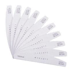 Makartt Nail File: 180 240 Grit Doubled Sides Nail Files for Acrylic Nails, 10Pcs Washable Emery Boards for Nails, Professional Nail Supplies Pedicure Nail Filer Manicure Tools Beauty Offering