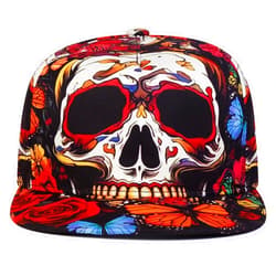UMiCHOi Skeleton Hats Lion Hats Dollar Hats for Adults Men Women Snapback Cap Dad Hat for Teens Youth