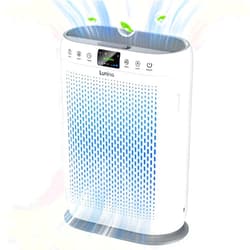 LUNINO Air Purifiers for Home Large Room up to 1740sq.ft, LUNINO H13 HEPA Air Filter with PM 2.5 Display Air Quality Sensors, Aromatherapy Function, Air Cleaner for Dust, Smoke, Dander, Pets Hair, Pollen