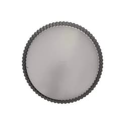 Chicago Mettalic Non-Stick Quiche/Tarte Pan, 11-Inch, Gray