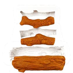 FCKEMLDS Tree Trunk Silicone Molds Woodland Stump Fondant Mold For Sugarcraft Cake Decoration Chocolate Cupcake Topper Candy Polymer Clay Gum Paste