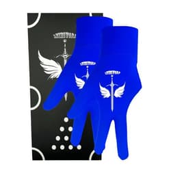 ANIMSWORD 2 Piece/Set Breathable and Comfortable Billiard Pool Gloves Fits on Left Hand for Snooker Cue Sport Glove.