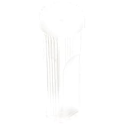 Caplugs Evergreen 240-5400-08K – Slide-Fix™ Slide Jars, 1000 Pack, 4 Places, Diameter 30 mm x Height 98 mm, Natural Polyethylene Cap, Natural Polypropylene Copolymer Jars, Medical, Labware