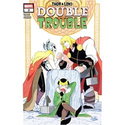 By Mariko Tamaki (Author), Gurihiru (Cover Art, Artist) Format: Kindle Edition Thor & Loki: Double Trouble (2021) #3 (of 4)