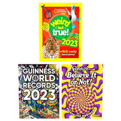 By Century ltd (Author) Guinness World Records 2023, Ripley’s Believe It or Not! 2023 & Weird but true! 2023: 3 Books Collection Set