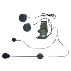 Sena SMH-A0302 Helmet Clamp Kit with Boom and Wired Microphones for SMH10 Bluetooth Headset , Black
