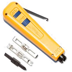 Fluke Networks 10051501 D914 Impact Punch Down Tool with EverSharp 66/110 Plus Screwdriver Blade