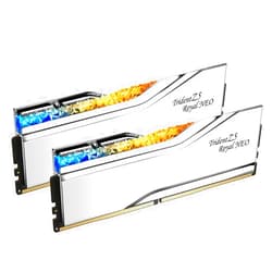 G.SKILL Trident Z5 Royal Neo Series (AMD Expo) DDR5 RAM 32GB (2x16GB) 6000MT/s CL28-36-36-96 1.40V Desktop Computer Memory UDIMM - Silver (F5-6000J2836G16GX2-TR5NS)