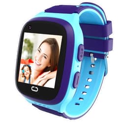 Tykjszgs 4G Kids Smart Watch GPS Tracker - Smartwatch with Two Way Call Video Calling 7 Puzzle Games Voice Chat SOS School Mode Pedometer Geo-Fence Touch Screen Alarm Clock Smartwatches for Boys Girls