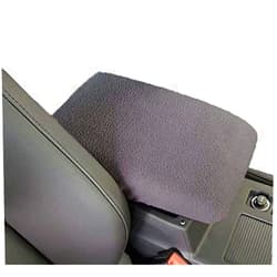 Car Console Covers Plus Handmade in USA Designed for Volvo XC40 2019-2025 Fleece Auto Armrest Center Console Cover Dark Gray