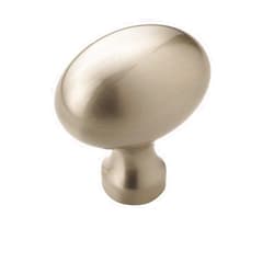 Amerock | Cabinet Knob | Satin Nickel | 1-3/8 inch (35 mm) Length | Vaile | 1 Pack | Drawer Knob | Cabinet Hardware