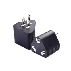 Cable Matters 2-Pack 15 Amp to 3 Prong 30 Amp RV Adapter, 15 AMP RV Plug (NEMA 5-15P to TT-30R)