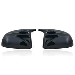 Generic Auto Door Rear View Rearview Side Mirror Cover Caps Trim 1Pair, Replacement for BMW X3 G01 X4 G02 X5 G05 X6 G06 X7 G07 2018 2019 2020(Bright)