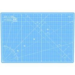 Elan Cutting Mat A3 Blue, Self Healing Cutting Mat 12 x 18 INCH, 5-Ply Craft Mat Blue, Hobby Cutting Mat 12x18 INCH, Fabric Cutting Board for Crafts, Quilting Cutting Board, Cutting Mats for Crafts