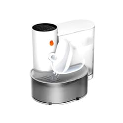 Suteng Smart Pet Water Fountain, Automatic Wireless Pour-Over Cat Water Dispenser, Removable Ultra Silent Automatic Water Feeder Long Endurance Large Capacity Pet Water Dispense for Many Pets