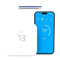 Cielo Breez Breez Max Smart AC Controller | AHR Product of the Year WiFi Thermostat for Mini-Split, Window, Portable AC/Heat Pump | AI-Based Tech | Free App, No Subscription | Alexa, Google, IFTTT etc. (White)