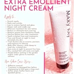 Mary Kay Extra Emollient Night Cream ~ 2.5 Oz Jar