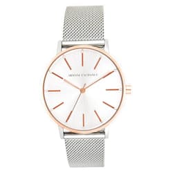 A｜X ARMANI EXCHANGE Women's Stainless Steel Mesh Watch (Model: AX5537)