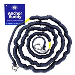GREENFIELD PRODUCTS Greenfield Anchor Buddy, The Original Bungee Anchor Line for Boats. 14ft to 50ft Stretch. Elastic Anchor Rope, Bungee Anchor Line.