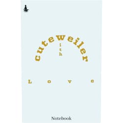 Lina hasnaoui Rottweiler Notebook: Cuteweiler with love