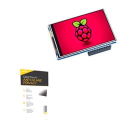 BoxWave Screen Protector Compatible with Hosyond 3.5 inch RPi Display (3.5 in) - ClearTouch Anti-Glare Privacy (2-Pack), Privacy Screen Protector Flexible Film Anti-Glare