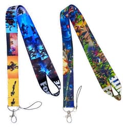 Nifaoning 2 Pack Lanyards for keys Youth Boys keychain lanyard For Video Game Gift Id Holder Keychain Accessories for Teens