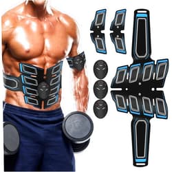JoJoMooN Fitness Belt Abs Stimulator Muscle Training Fitness Workout Equipment Ab Core Toner Belt for Abdominal/Arm/Leg For Home Use