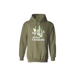 Handmade Agriculture Hoodie, Graphic Corn Hoodie, America Needs Farmers Hoodie, Farmer Family Hoodie, Support Farmers Patriotic Hoodie, Farmer Gift Hoodie (Hoodie)