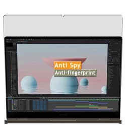 Compatible with Samsung Galaxy Book3 Pro 360 Vaxson Privacy Screen Protector, compatible with Samsung Galaxy Book3 Pro 360 / Book 3 Pro 360 16