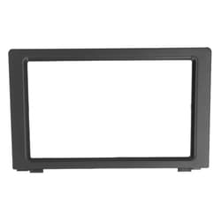 Qiilu Double DIN Installation Dash Kit, Navigation Fascia Central Control Stereo Radio DVD Panel for 9?3 2007?2010