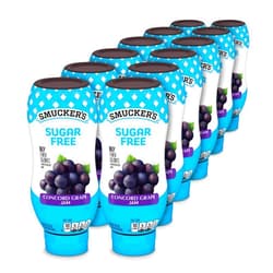 Smucker's Smucker’s Squeeze Sugar Free Concord Grape Jam, 16.5 oz. Bottle, 12 Count