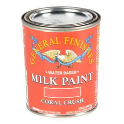General Finishes Water Based Milk Paint, 1 Pint, Coral Crush