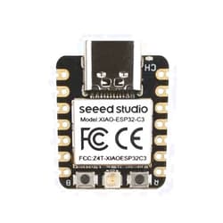 Seeed Studio XIAO ESP32C3 - Tiny MCU Board with Wi-Fi and BLE for IoT Controlling Scenarios. Microcontroller with Battery Charge, Power Efficient, and Rich Interface for Tiny Machine Learning. …