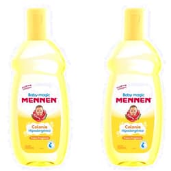 Baby Magic 2 Mennen Cologne 6.76 Fl Oz (2 Colonias Mennen Para Bebe 200 Ml)